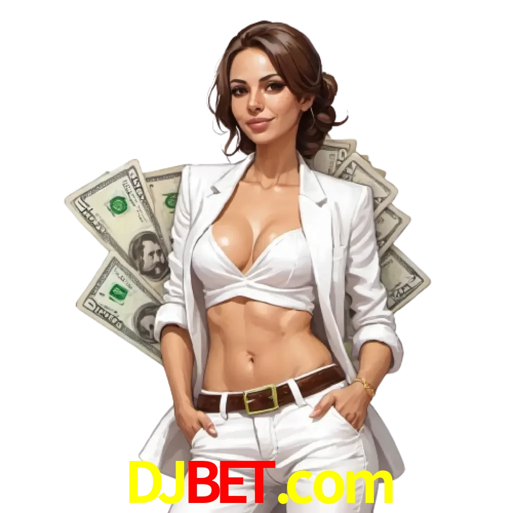 woman with money playing in djbet bet casino